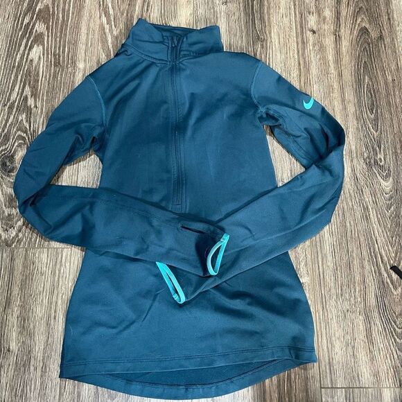 Nike Pro Dri-fit Fleece Lined Pullover - Picture 1 of 4